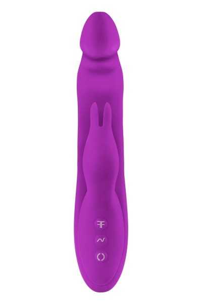 Vibratore rotante Booster Rabbit viola