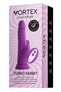 Vibratore rabbit Vortex Turbo Rabbit viola