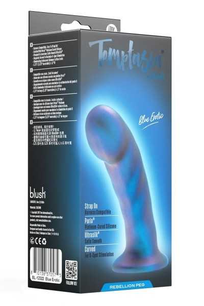 Dildo Temptasia Rebellion Peg blu