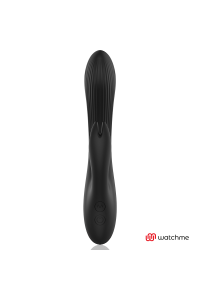 Vibratore rabbit con telecomando watchme nero