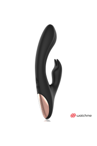 Vibratore rabbit con telecomando watchme nero