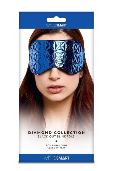 Mascherina Diamond blu