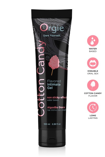 Lubrificante base acqua Cotton Candy
