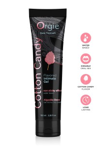 Lubrificante base acqua Cotton Candy