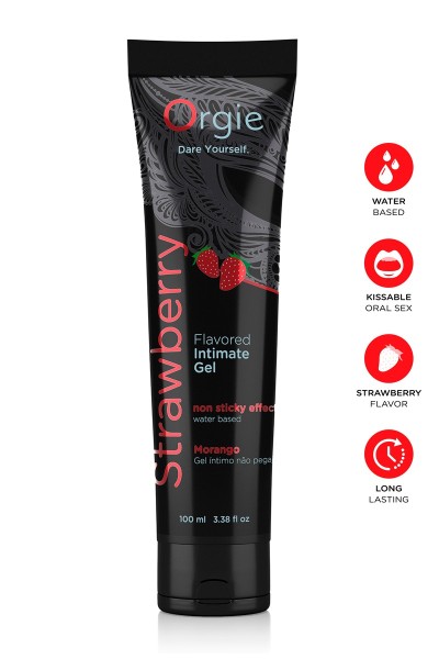 Lubrificante base acqua Strawberry