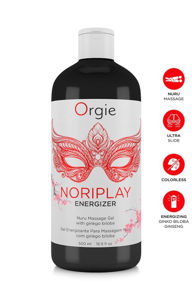 Olio da massaggio nuru Noriplay Energizing