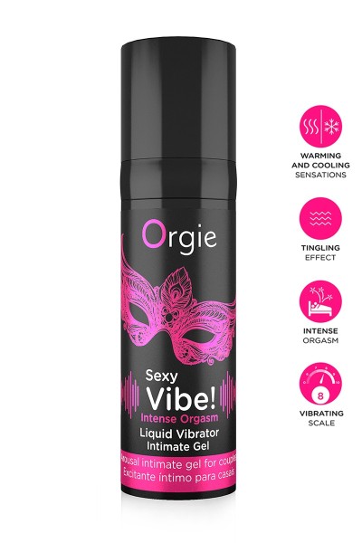 Vibratore liquido Sexy Vibe!  Intense Orgasm