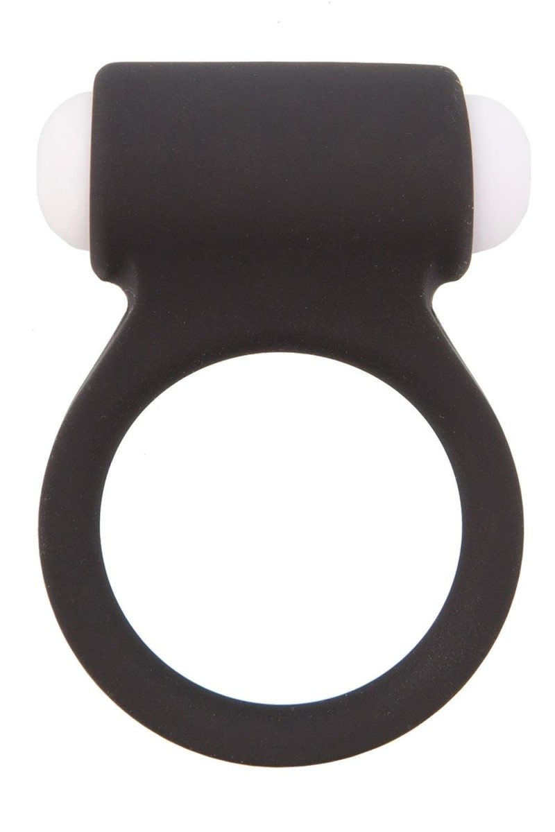 Anello vibrante in silicone nero Anello vibrante in silicone nero