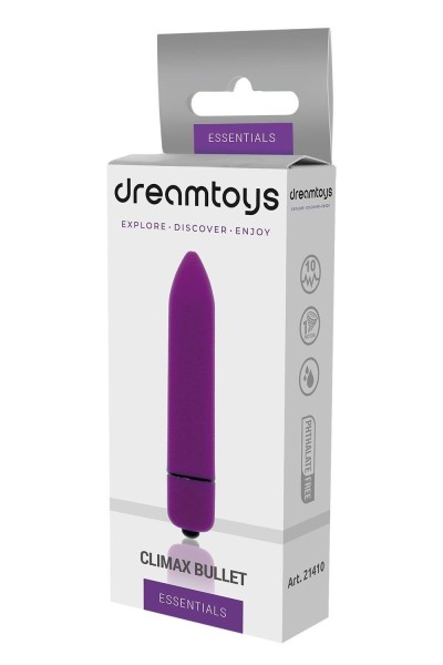 Vibratore Essentials Climax Bullet viola