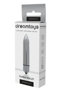 Vibratore Essentials Climax Bullet argento