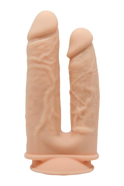 Dildo doppio termoreattivo Real Love natural