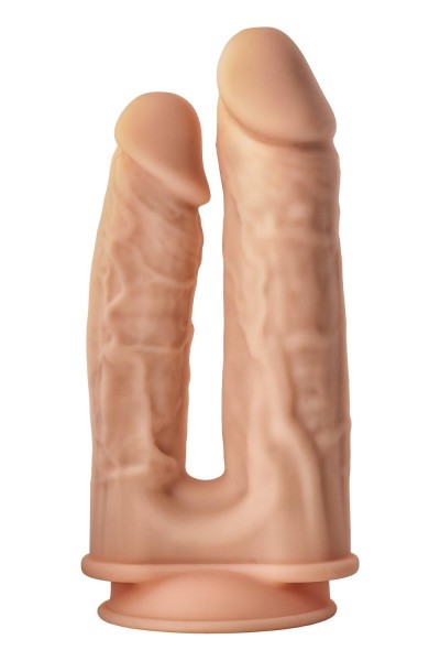 Dildo doppio termoreattivo Real Love natural