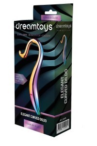 Dildo in vetro Elegant Curved
