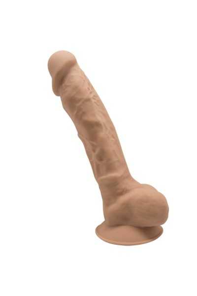 Dildo realistico termoreattivo 17,5 cm mod.1 caramel