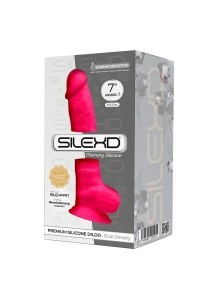 Dildo realistico termoreattivo 17,5 cm mod.1 fucsia