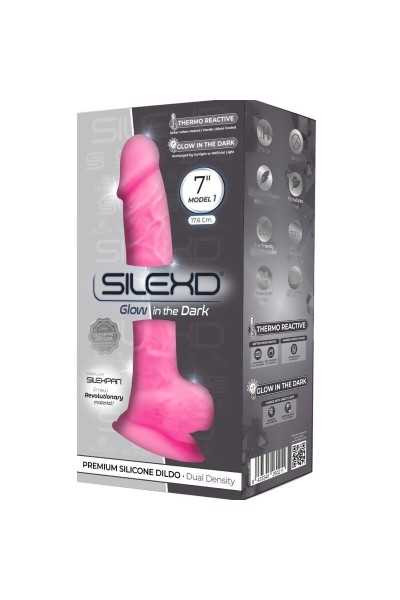 Dildo realistico termoreattivo 17,5 cm mod.1 rosa