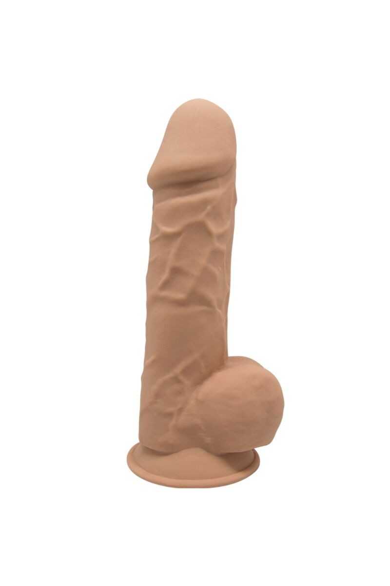 Dildo realistico termoreattivo 17,5 cm mod.1 caramel