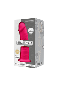 Dildo realistico termoreattivo 23 cm mod.2 fucsia