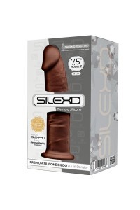 Dildo realistico termoreattivo 19 cm mod.2 marrone