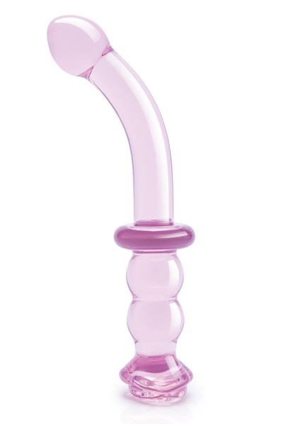 Dildo in vetro Rosebud G-Spot Dildo