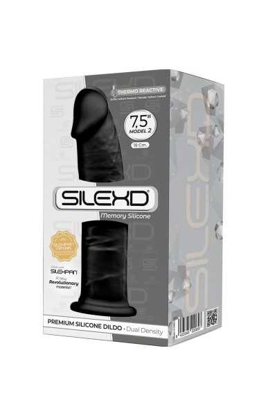 Dildo realistico termoreattivo 19 cm mod.2 nero