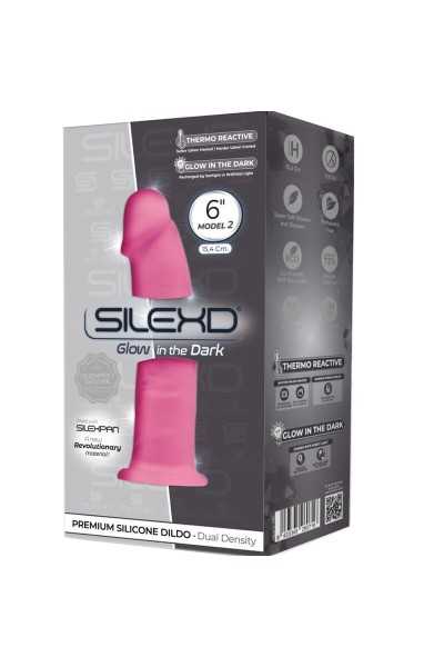 Dildo realistico termoreattivo 15 cm mod.2 rosa