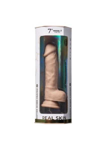 Dildo realistico Real Skin 17,8 cm mod.1 natural