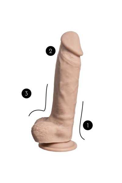 Dildo realistico Real Skin 23 cm mod.1 natural