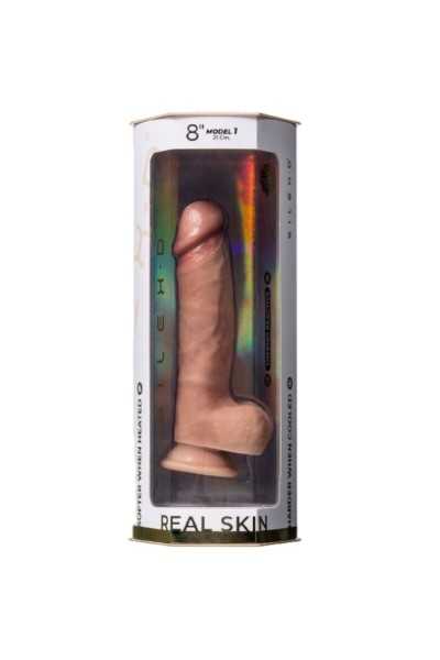 Dildo realistico Real Skin 21 cm mod.1 mulatto