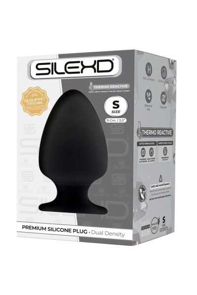 Plug anale in silicone termoreattivo taglia S