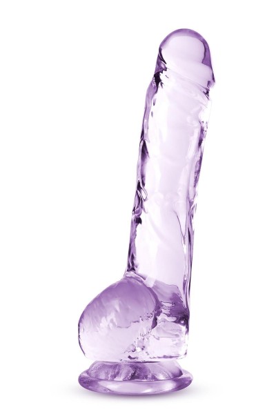 Dildo realistico Naturally Yours Crystalline 20,3 cm amethyst