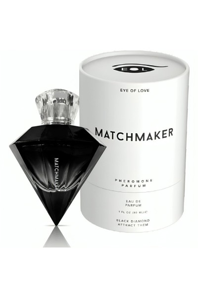 Profumo ai feromoni unisex Matchmaker Black Diamond 30 ml