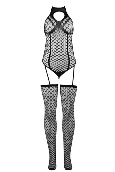 Bodystocking con reggicalze Naomi
