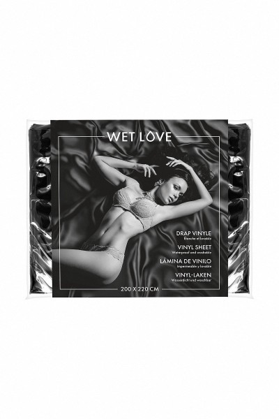Foglio di vinile nero 220 x 200 cm