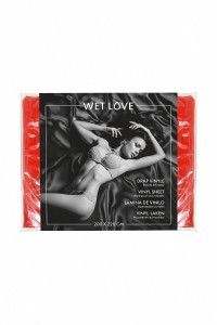 Foglio di vinile rosso 220 x 200 cm