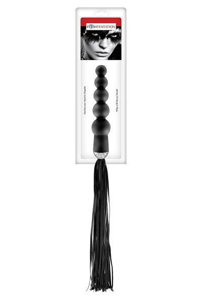 Frusta con dildo anale 19 cm