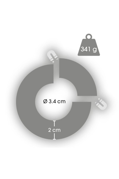 Anello per testicoli Magnetic Ball Stretcher