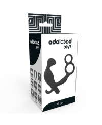 Vibratore anale con anello per pene e testicoli - Addicted Toys