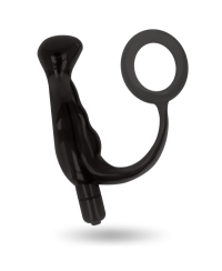 Stimolatore prostata con anello fallico 10cm - Addicted Toys