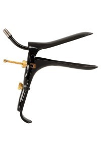 Speculum con tubo per aria e liquido
