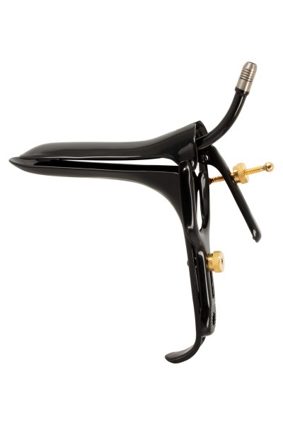 Speculum con tubo per aria e liquido
