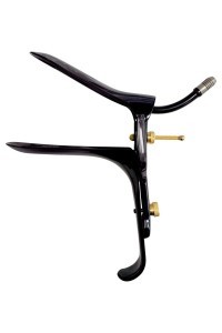 Speculum con tubo per aria e liquido