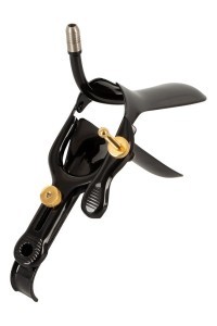Speculum con tubo per aria e liquido