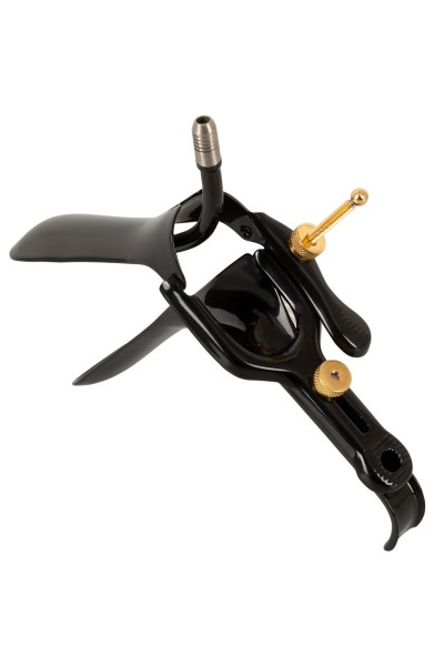 Speculum con tubo per aria e liquido