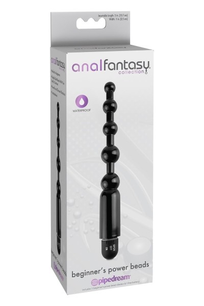 Palline anali vibranti Beginner's Power Beads