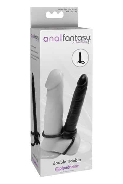 Dildo per doppia penetrazione Double Trouble
