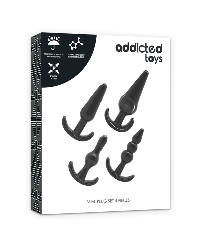 Set 4 plug anali - Addicted Toys