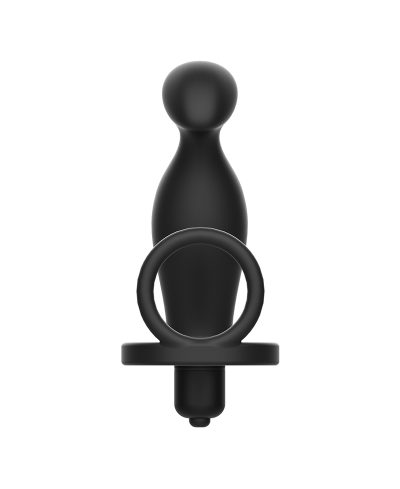 Vibratore anale con anello fallico - Addicted Toys