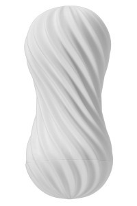 Masturbatore  Flex Silky bianco