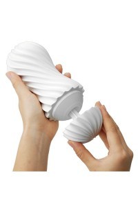 Masturbatore  Flex Silky bianco